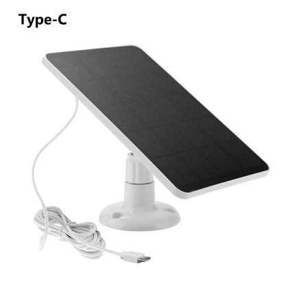 6V Solar Panel With Micro USB Waterproof Outdoor Solar Charger For Security Cameras  Small Home Lig 10