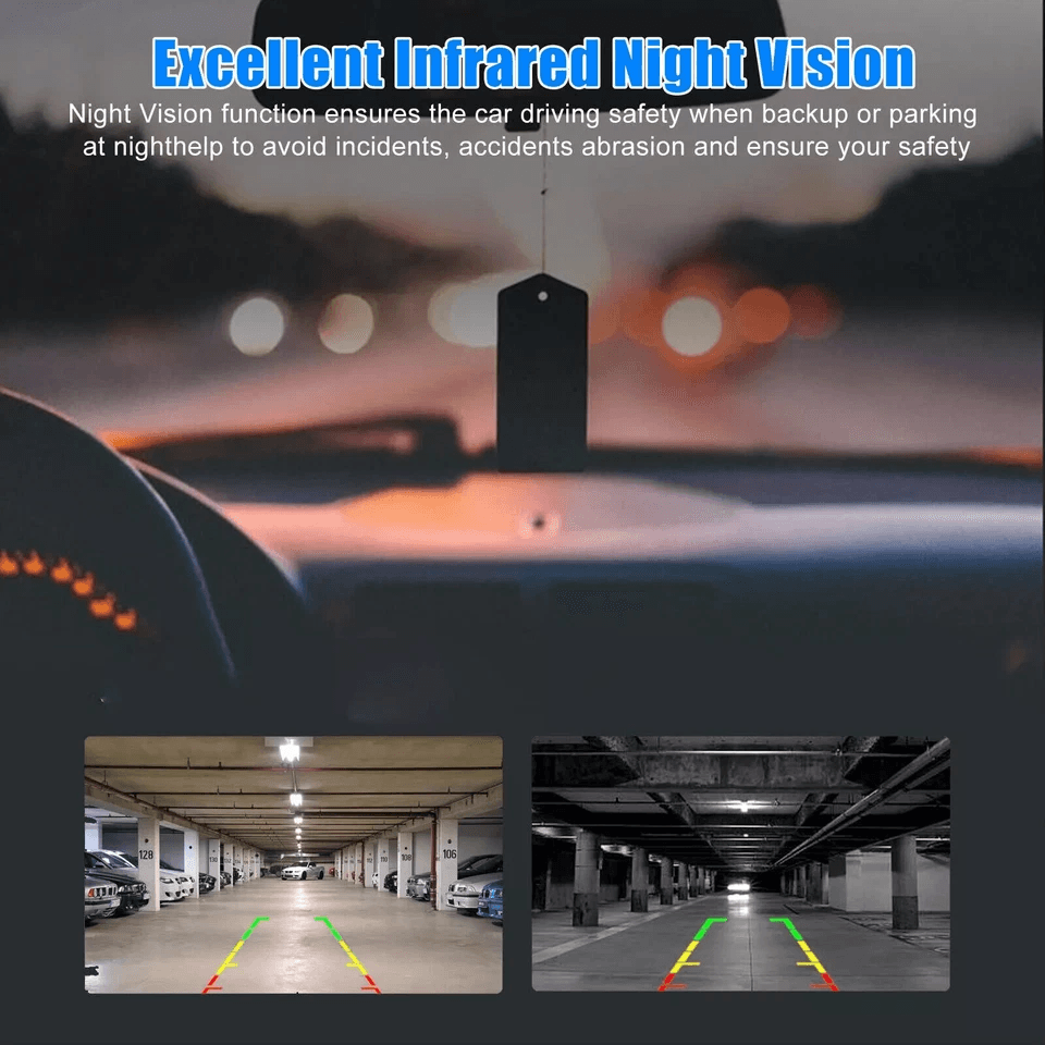 HD Reverse Parking Camera Waterproof Rear View Cam With Night Vision 2
