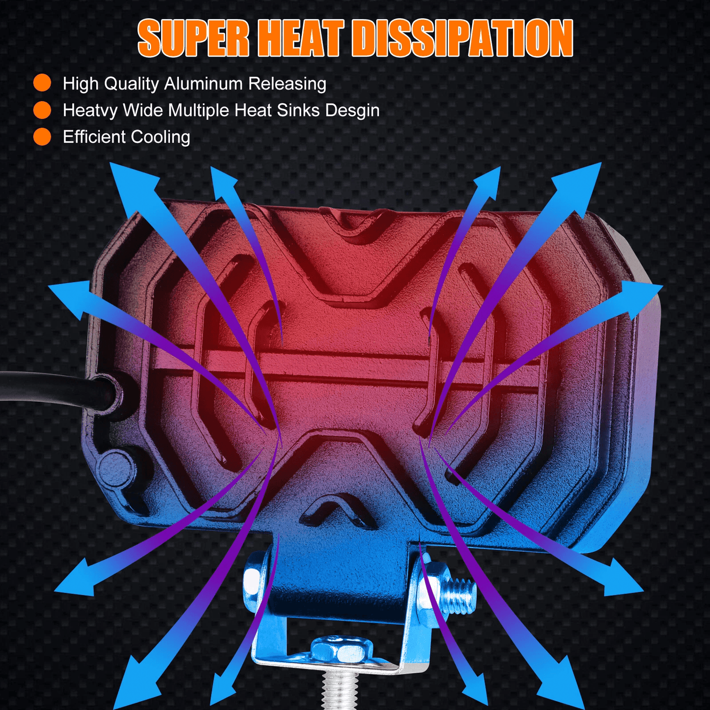 800W LED Work Light Bars Spot Flood Combo Pods For Offroad Driving Fog Lamp For Truck ATV SUV UTV B 6