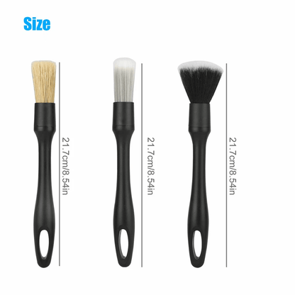 Car Detailing Brush Set Engine Wheel  Interior Cleaning Kit Auto Wash Tools 5