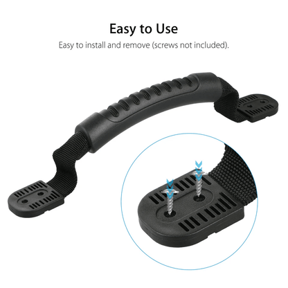 Side Mount Kayak Canoe Handles Rubber Grip Carry Replacement For Boats 2