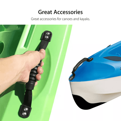 Side Mount Kayak Canoe Handles Rubber Grip Carry Replacement For Boats 4
