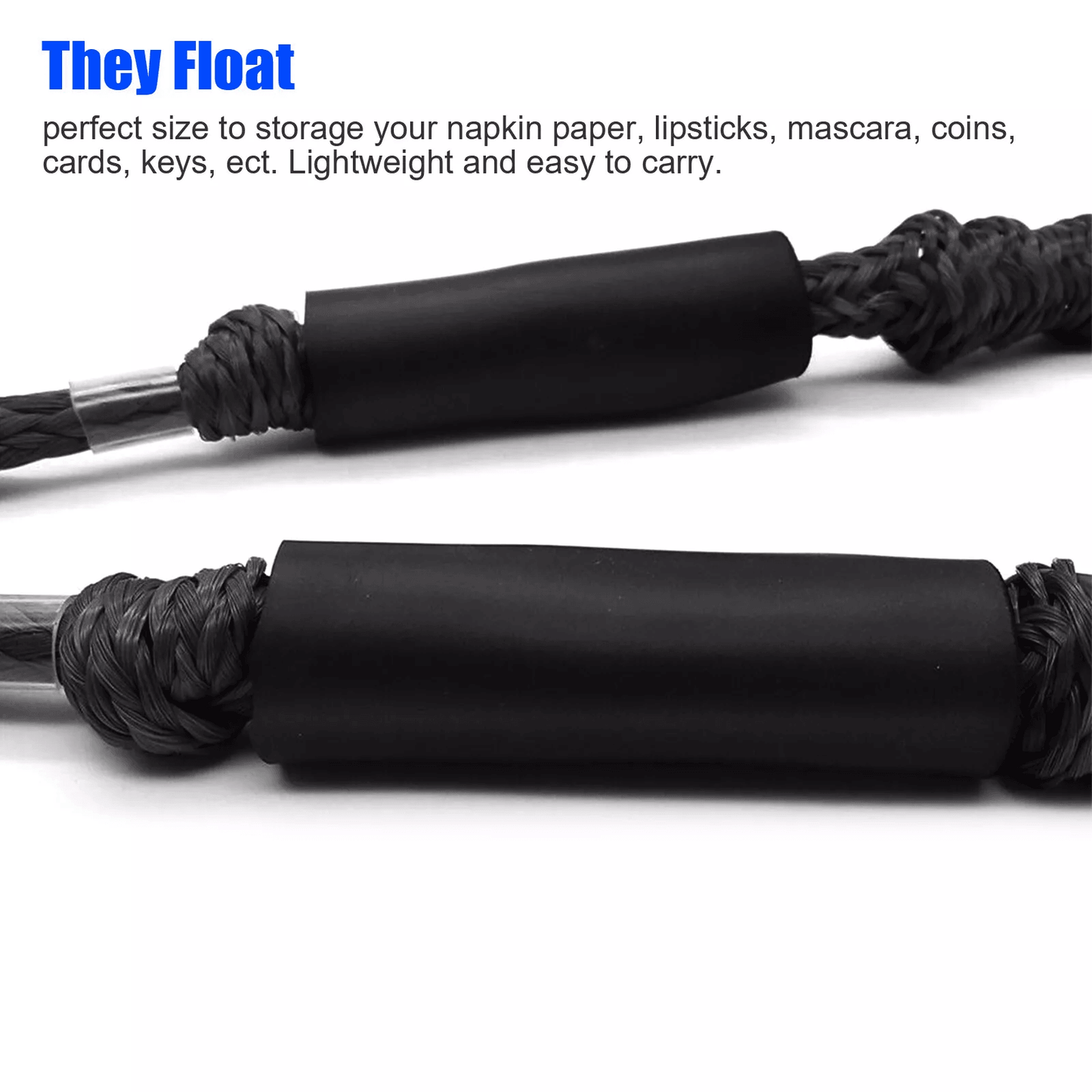 2X Marine Bungee Cord Dock Line Heavy Duty Boat Mooring Rope Tie Down Stretchable Docking Line Floa 5