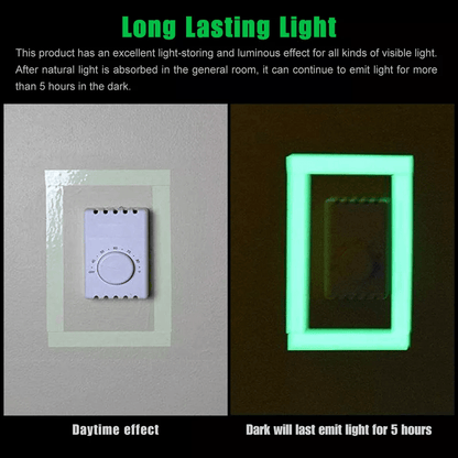 Luminous Tape Self Adhesive Waterproof Glow In The Dark Wall Sticker For Safety  Fluorescent Decor  4