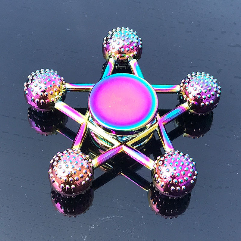 Rainbow Metal Fidget Spinner HighSpeed Hand Spinner For Stress  Anxiety Relief 14