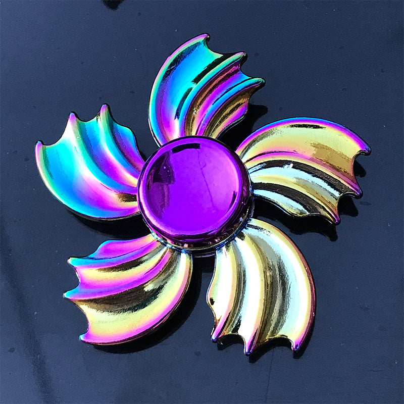 Rainbow Metal Fidget Spinner HighSpeed Hand Spinner For Stress  Anxiety Relief 21