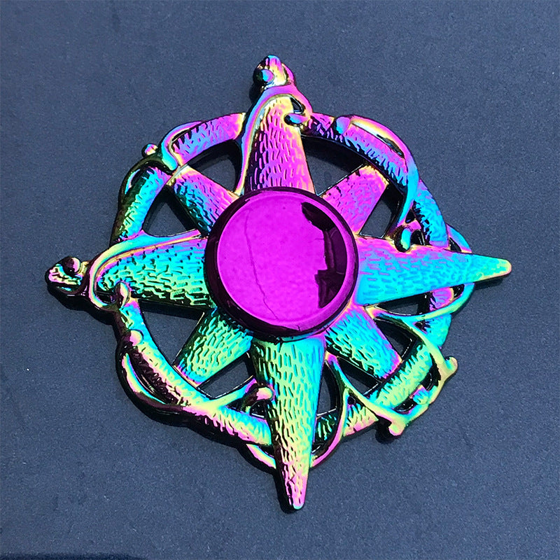 Rainbow Metal Fidget Spinner HighSpeed Hand Spinner For Stress  Anxiety Relief 22