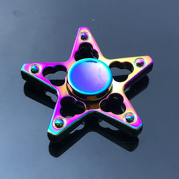 Rainbow Metal Fidget Spinner HighSpeed Hand Spinner For Stress  Anxiety Relief 23