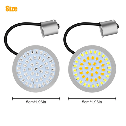 Smoke Lens 1157 Front  1156 Rear LED Turn Signal Bullet Lights For Harley Davidson Motorcycles 4