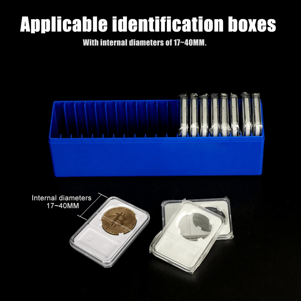Coin Storage Box For 20 PCGS NGC ANACS Slabs Collector Display Case Holder 3