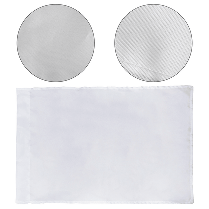 10Pcs White Sublimation Blank Garden Flags Polyester DIY Banner For Parade Yard Outdoor Decoration  7