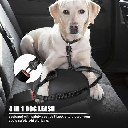 Heavy Duty Tactical Dog Leash Reflective ShockAbsorbing Bungee Leash for Large Dogs  NoPull  C