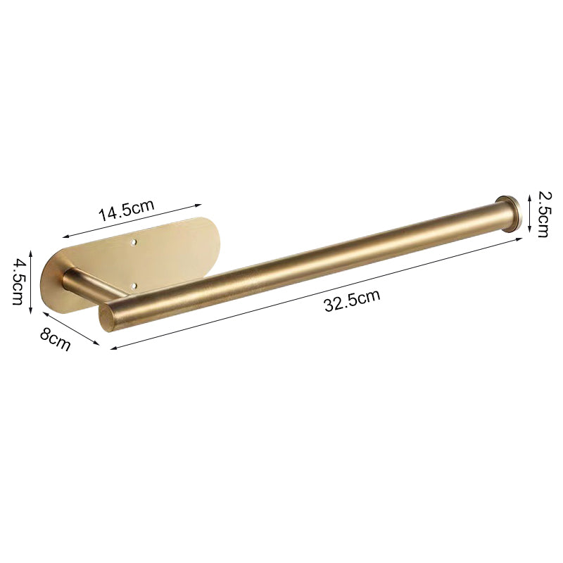 Stainless Steel SelfAdhesive Toilet Paper Towel Holder PunchFree Roll Paper Holder For Kitchen  Bat 15