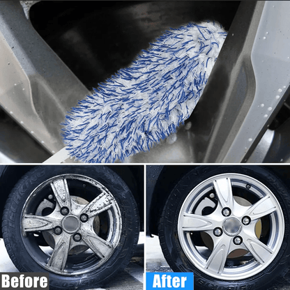 Tire Washing Clean Soft Bristle Cleaner Premium Car Alloy Wheel Cleaning Brush Tool For Deep Rim An 3
