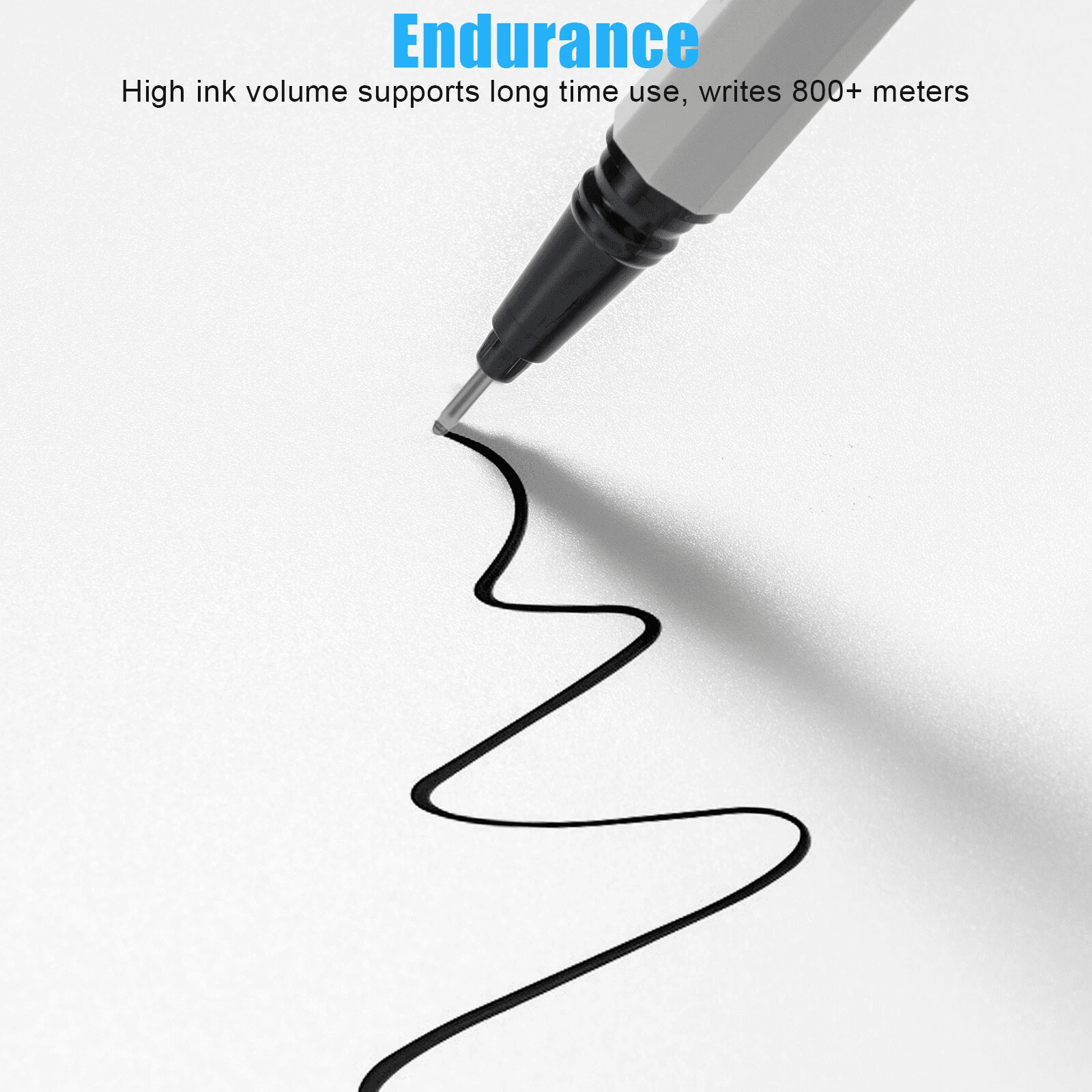 20Pcs Cross Style Ballpoint Pen Refills Black Ink 10mm Medium Point Smooth Writing Compatible With  4