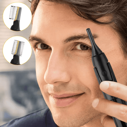 Mens Electric Hair Trimmer Shaver Clipper For Ear Nose Beard Mustache Eyebrow Grooming 5