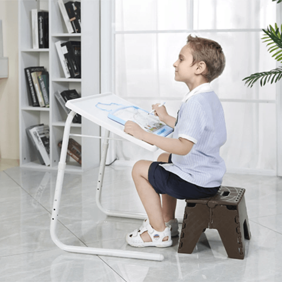 Folding Laptop TV Tray Desk Adjustable Portable Bed Mate Table For Dining Studying Gaming Or Work I 2