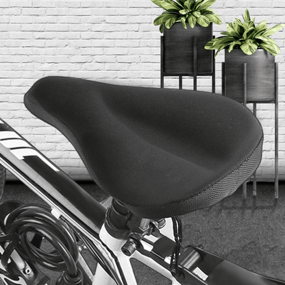 Soft Saddle Pad Cushion Cover Gel Silicone Seat For Mountain Bike Comfortable AntiSlip Bike Saddle  1
