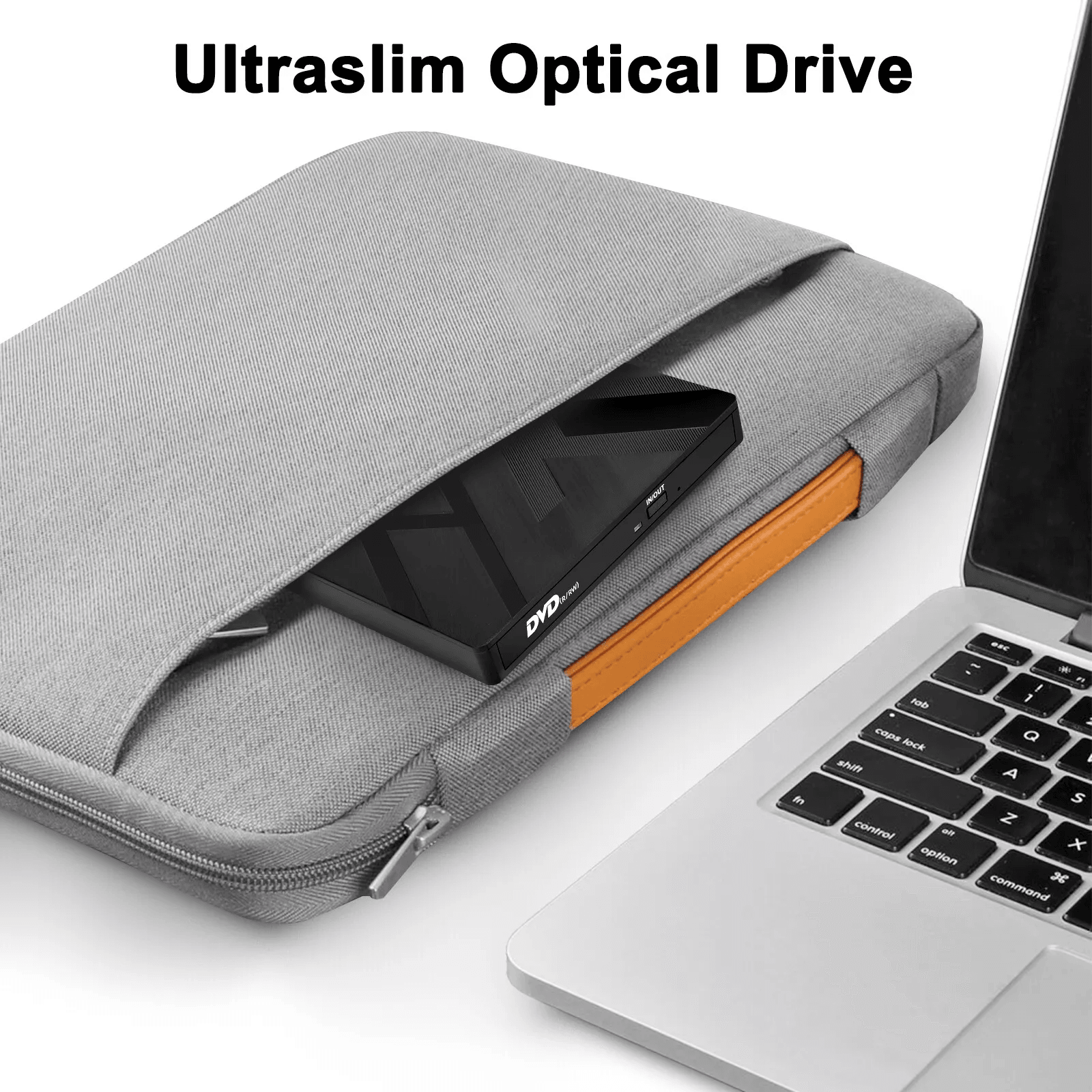 External CD DVD Drive USB Player Reader Writer For PC Laptop Windows 7 8 10 Portable DVD With SDTF  3