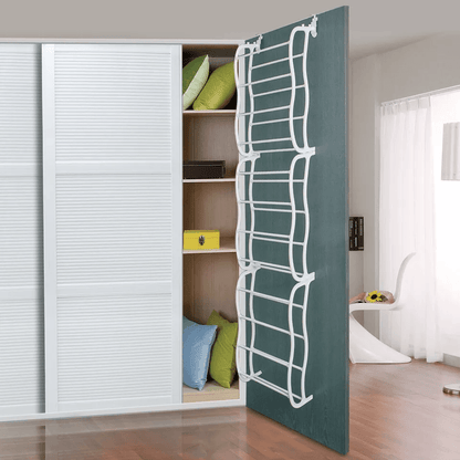 Hanging Over The Door Shoe Rack Organizer WallMounted Closet Storage Stand For Entryway Hallway Bat 5