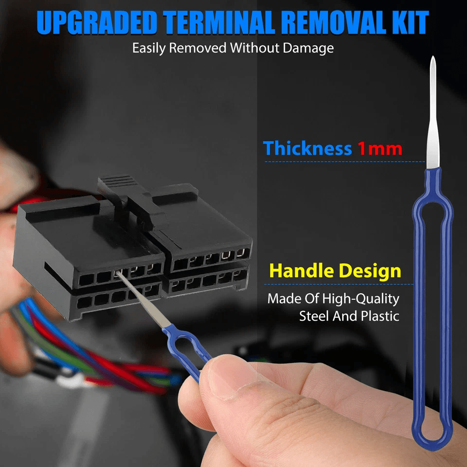 Electrical Wire Connector Terminal Pin Removal Ejector Tool Set For Auto Repair 1