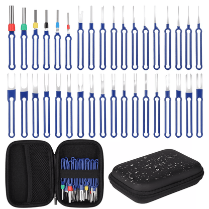 Electrical Wire Connector Terminal Pin Removal Ejector Tool Set for Auto Repair