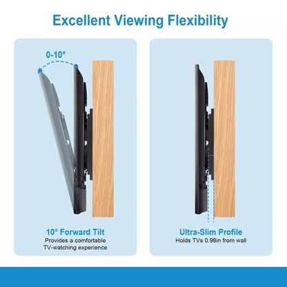 HeavyDuty TV Wall Mount For LCD Plasma TVs Universal Bracket For Samsung LG Sharp TCL Load Capacity 2
