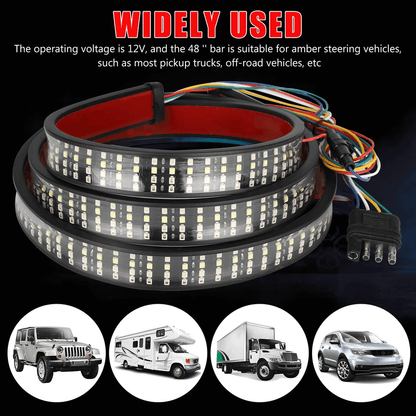 LED Tailgate Light Bar Brake Reverse Turn Signal Strip For Truck SUV Pickup 1