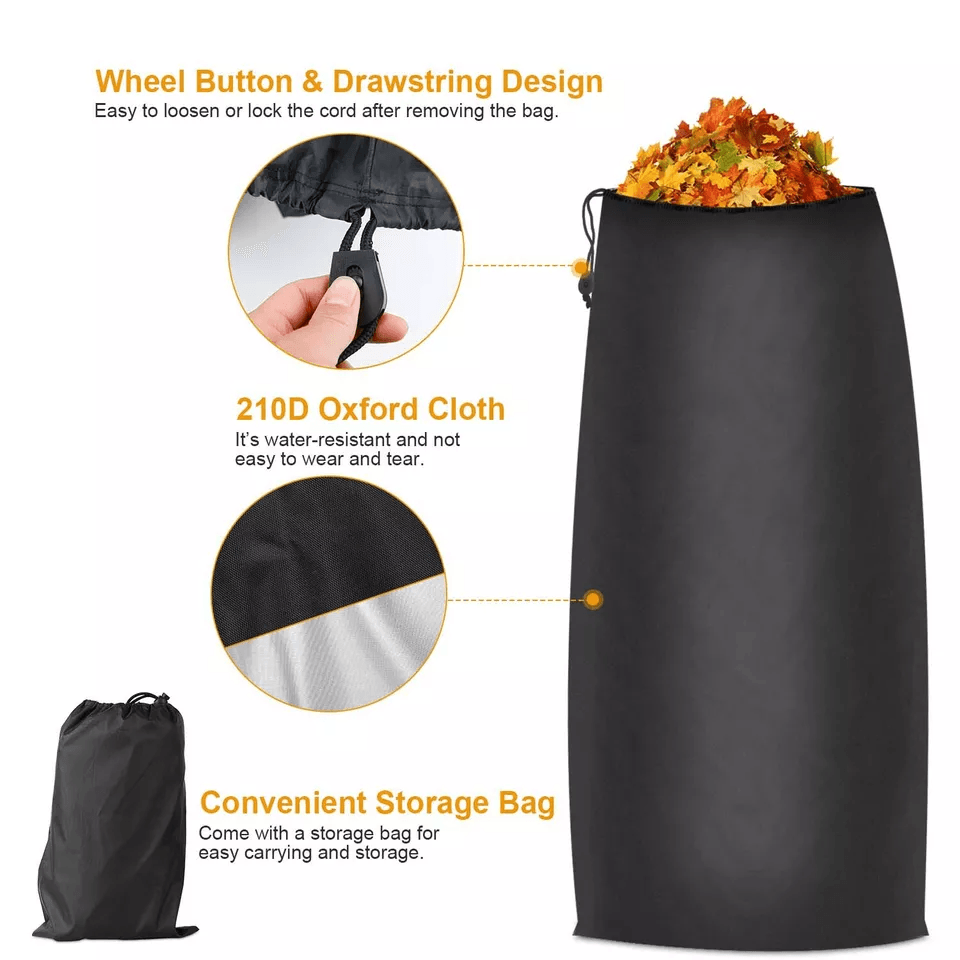 Lawn Tractor Leaf Bag For Riding Mower Universal Collection System Grass Catcher Bag For Yard Waste 7