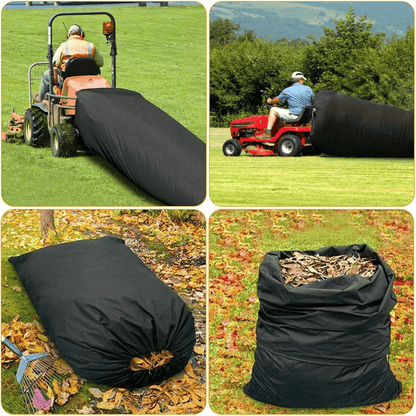Lawn Tractor Leaf Bag For Riding Mower Universal Collection System Grass Catcher Bag For Yard Waste 3