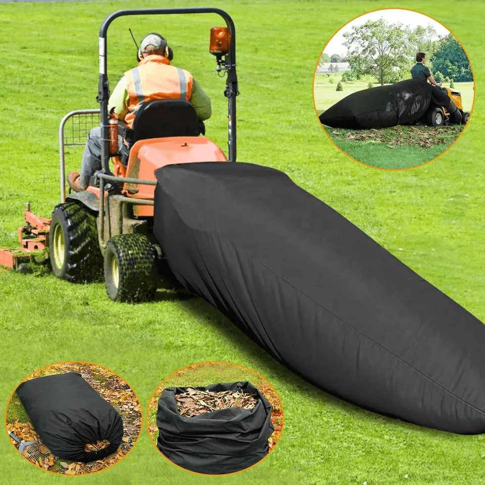 Lawn Tractor Leaf Bag For Riding Mower Universal Collection System Grass Catcher Bag For Yard Waste 5