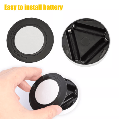 4X LED Closet Night Light Push OnOff Stick Wireless Cordless Battery Operated Tap Lamp For Cabinet  7