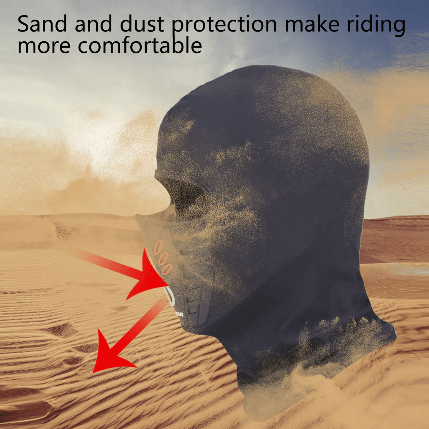 Outdoor Stretch Full Face Mask For Summer Windproof Fleece Ninja Hood For Cycling Motorcycle Huntin 4