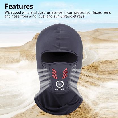 Outdoor Stretch Full Face Mask For Summer Windproof Fleece Ninja Hood For Cycling Motorcycle Huntin 1