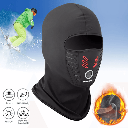 Outdoor Stretch Full Face Mask for Summer Windproof Fleece Ninja Hood for Cycling, Motorcycle, Hunting Tactical Sport