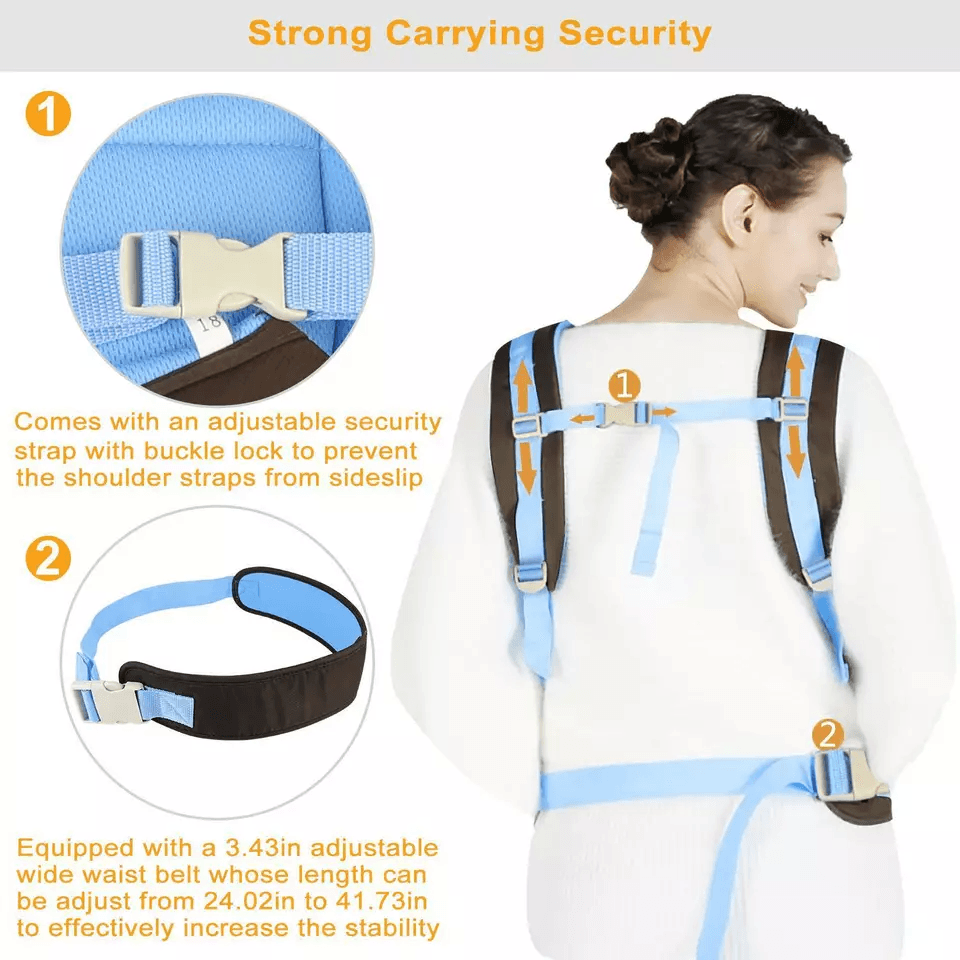Newborn Infant Baby Carrier Breathable Ergonomic  Adjustable Backpack 3
