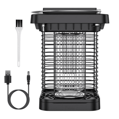 Solar Powered Mosquito Zapper Indoor  Outdoor Fly Bug Insect Killer Trap Lamp 1
