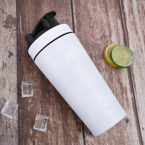 Premium Protein Shaker Bottle Stainless Steel Sports Water Cup For Gym Workouts  Nutrition Anti Lea 6
