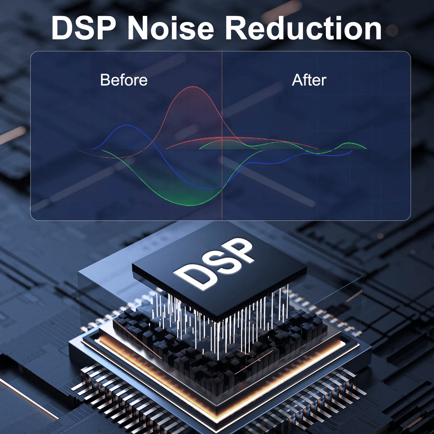 Digital Voice Recorder Voice Activated Audio Recorder With Playback Noise Reduction MP3 Player For  3