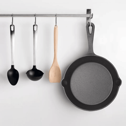 Cast Iron Skillet Set PreSeasoned 3 Piece NonStick OvenSafe Frying Pan Set For Kitchen Grill Or Cam 6
