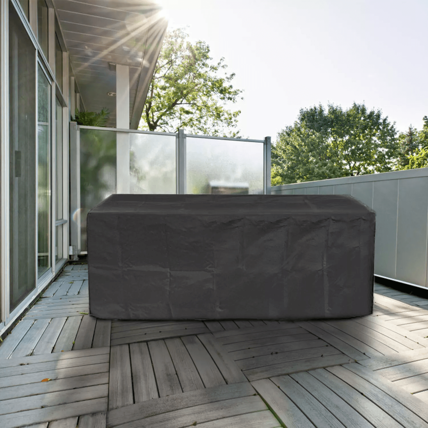 Waterproof Garden Patio Furniture Cover  Heavy Duty 210D Oxford Rectangular Outdoor Table Chair Pro 1