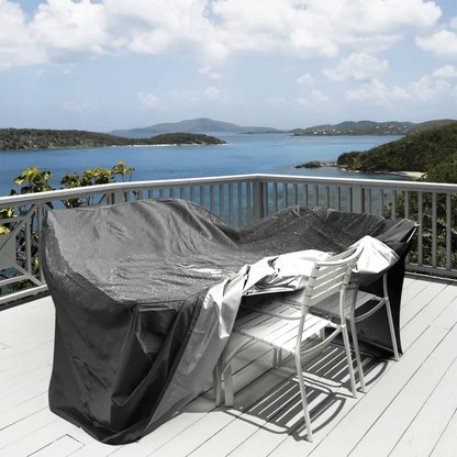 Waterproof Garden Patio Furniture Cover  Heavy Duty 210D Oxford Rectangular Outdoor Table Chair Pro 4