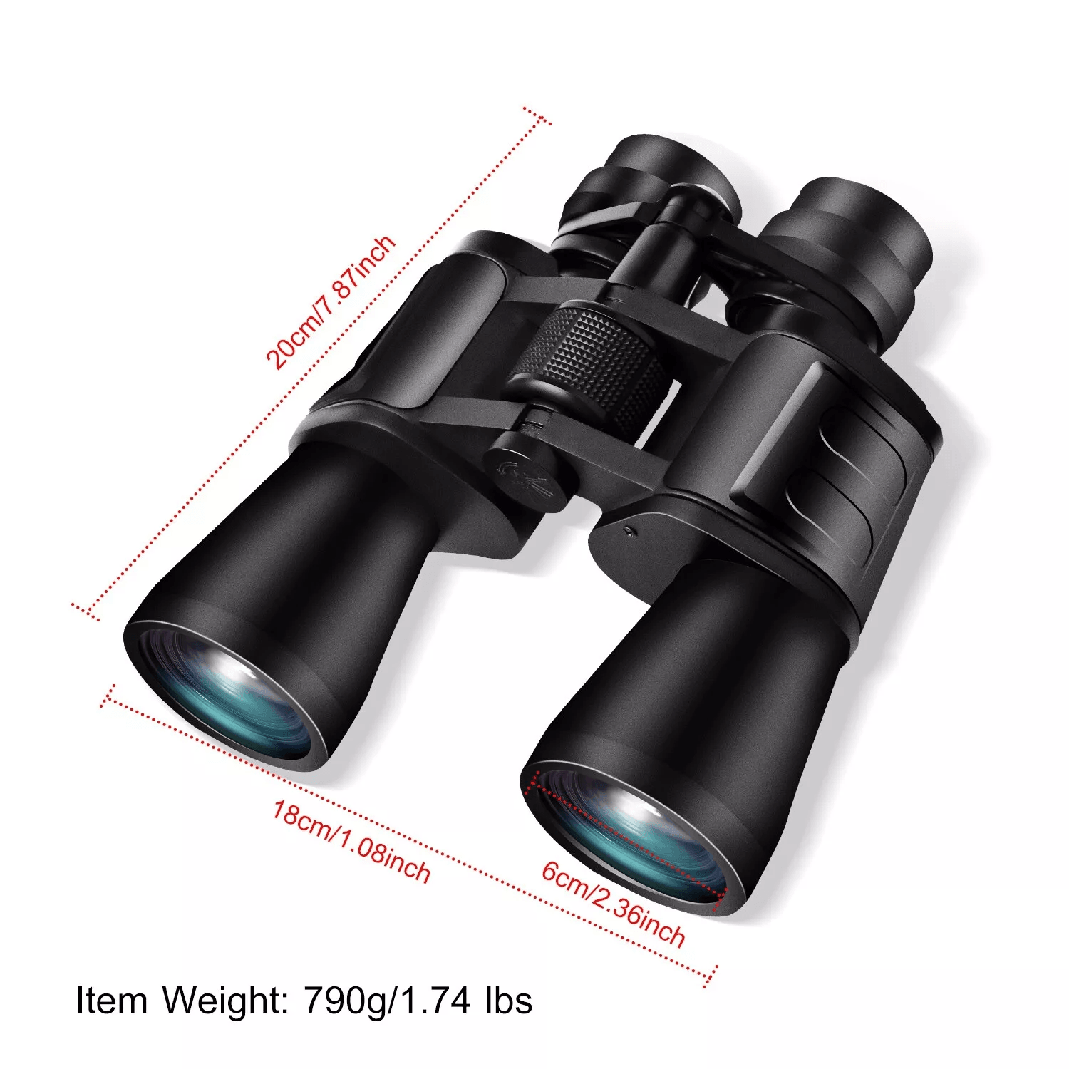 Zoom HD Binoculars Day  Low Night Vision Hunting Telescope  Carrying Case 7