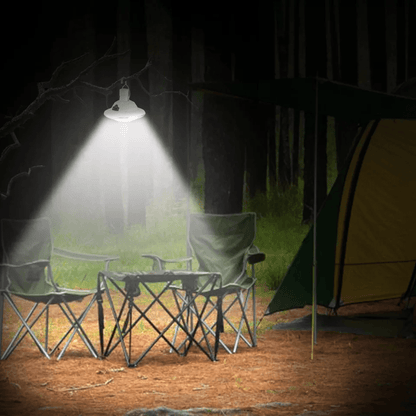 Outdoor LED Solar Camping Lights with Remote, Hanging Tent Lamp for Patio, Garden, Hiking & Emergency Use