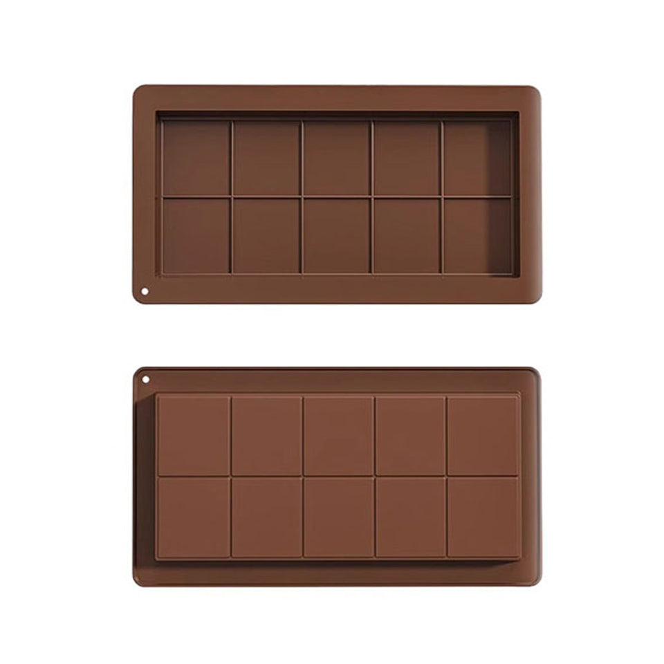 Food Grade Silicone Chocolate Bar Mold Professional Rectangular Candy Making Mold For Homemade Trea 5