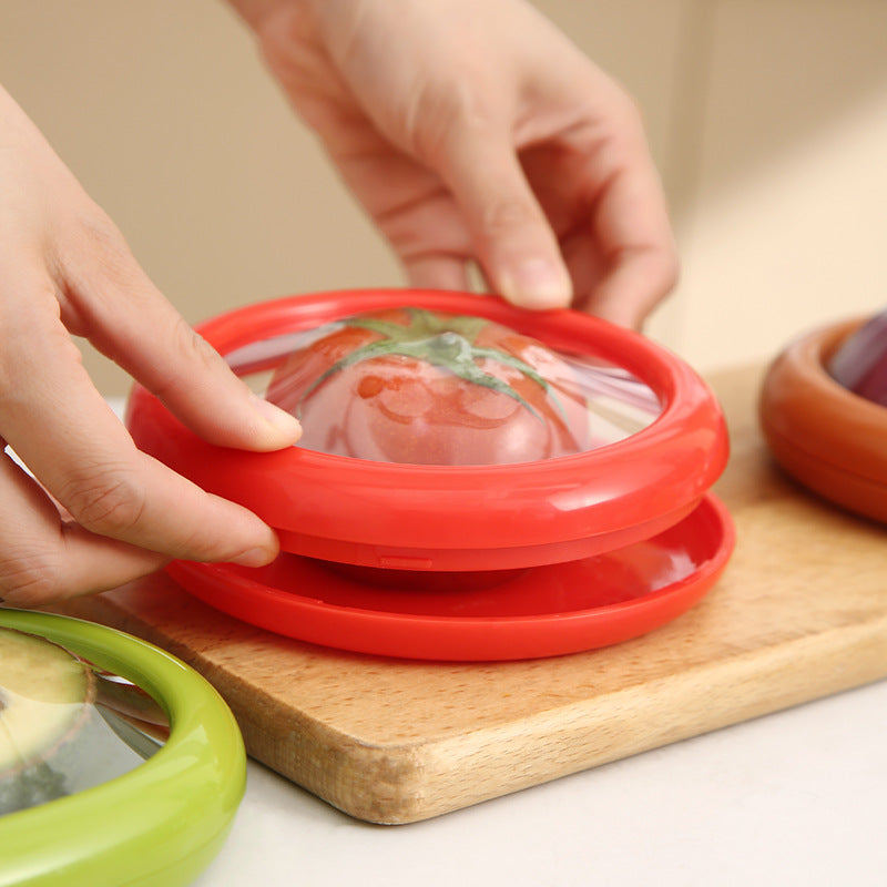 Silicone Food Storage Container Set Leakproof Stackable  Portable FreshKeeping Box For Fruits  Vege 1