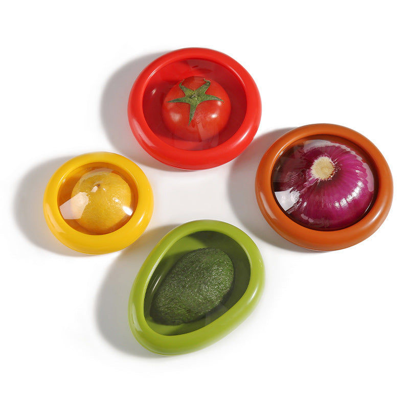 Silicone Food Storage Container Set Leakproof Stackable  Portable FreshKeeping Box For Fruits  Vege 9