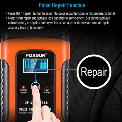Smart Automatic Car Battery Charger Trickle Maintainer  Pulse Repair For Boat ATV Motorcycle 1