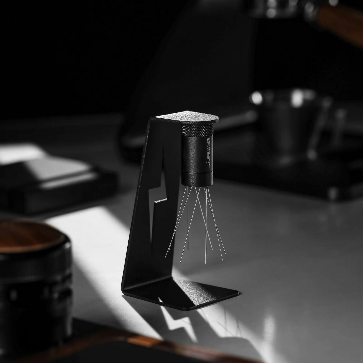Espresso Coffee Stirrer With Magnetic Stand 1