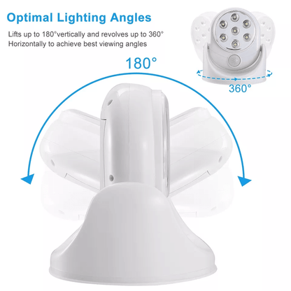 LED Motion Sensor Light Adjustable Cordless BatteryPowered For Indoor  Outdoor Use 5